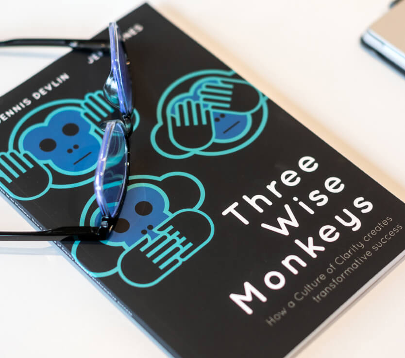 Three Wise monkeys - Marketing Insights Book